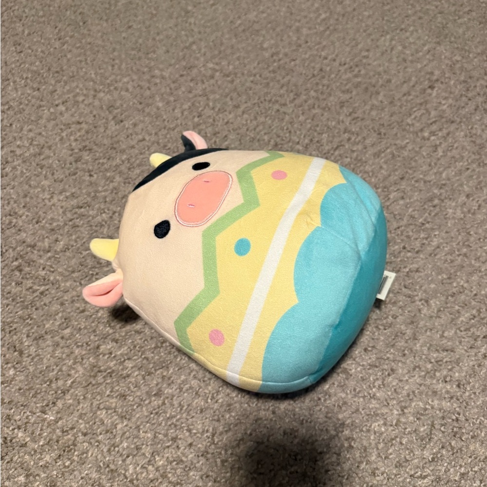 Squishmallows Pastel Cow Plush - Yellow, Blue, Pink